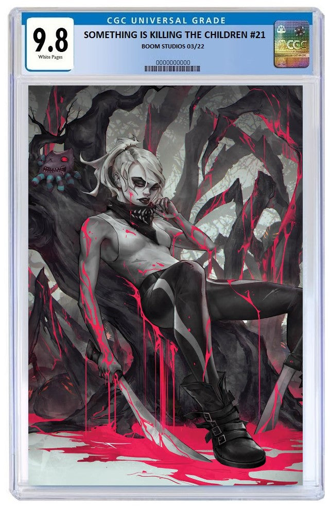 SOMETHING IS KILLING THE CHILDREN #21 IVAN TAO VIRGIN VARIANT LIMITED TO 800 CGC 9.8 PREORDER