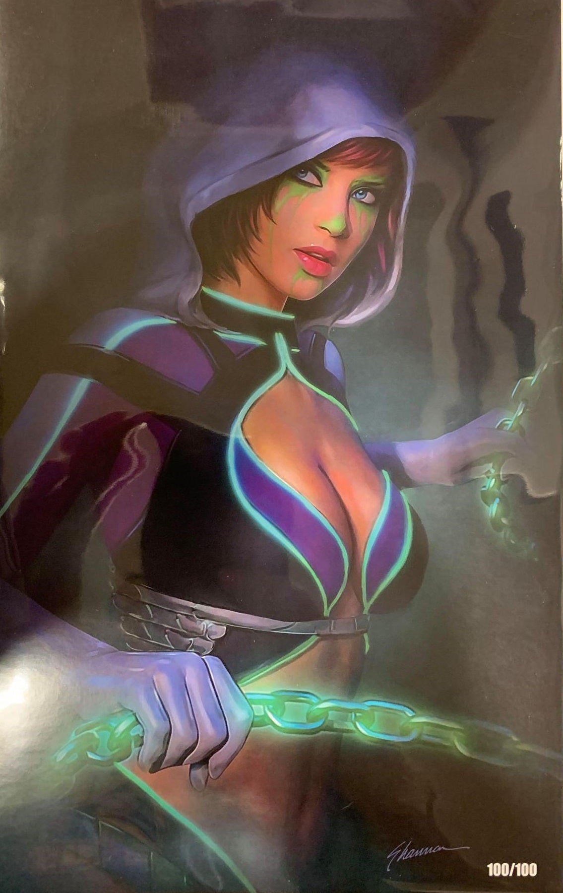 PRAY FOR SINNER #2 SHANNON MAER BOSTON COMICCON VIRGIN VARIANT LIMITED TO 100 NUMBERED COPIES