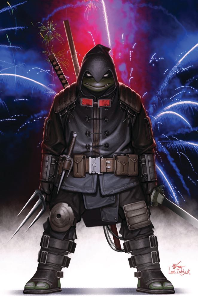 TMNT LAST RONIN #1 INHYUK LEE INDEPENDENCE DAY VARIANT LIMITED TO 700