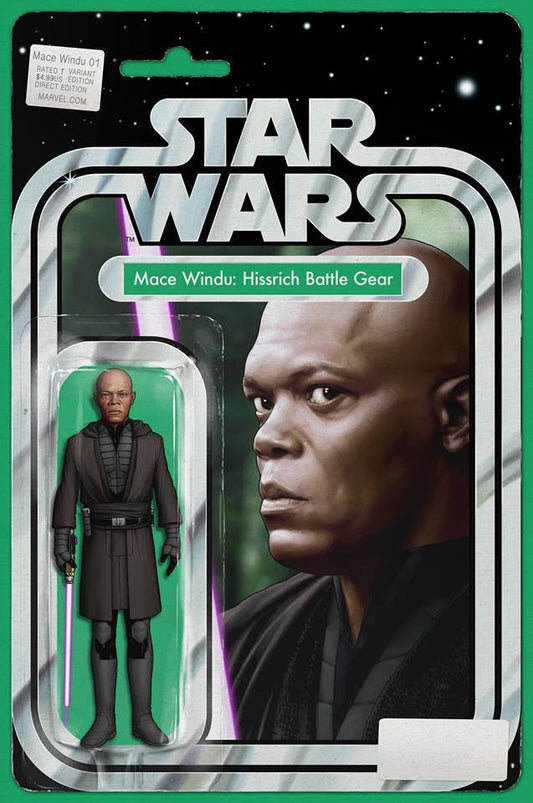 STAR WARS JEDI REPUBLIC MACE WINDU #1 RARE JOHN TYLER CHRISTOPHER ACTION FIGURE VARIANT LTD TO 3000