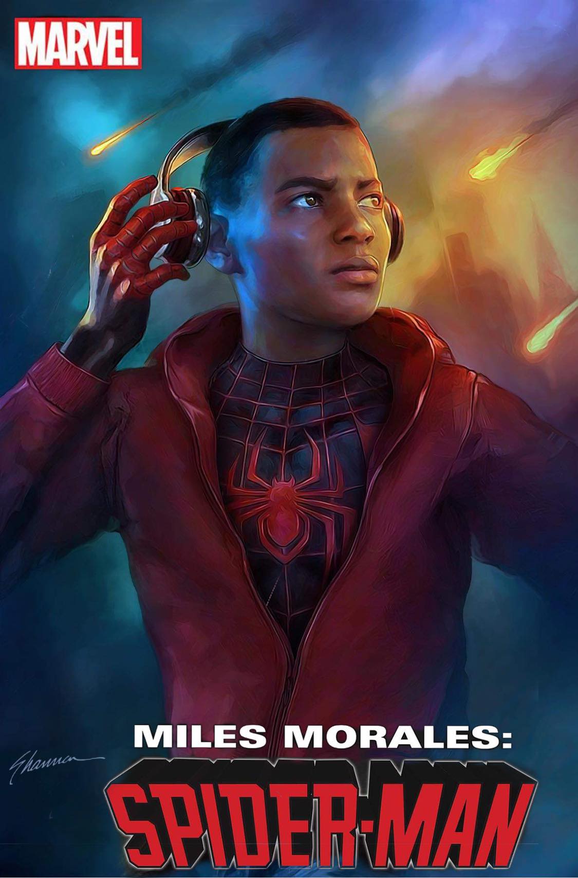 MILES MORALES SPIDER-MAN #28 SHANNON MAER TRADE DRESS VARIANT LIMITED TO 3000