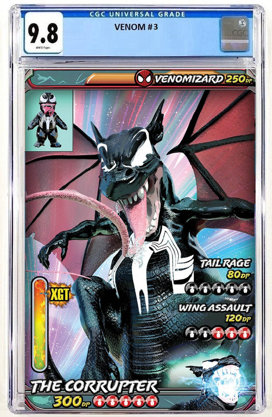 VENOM #3 MIKE MAYHEW VENOMIZARD VIRGIN VARIANT LIMITED TO 1000 CGC 9.8 PREORDER