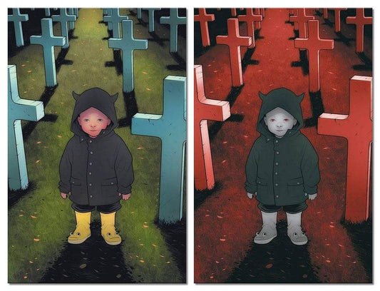 BABYTEETH #3 ELIZABETH TORQUE THE OMEN HOMAGE VARIANT SET