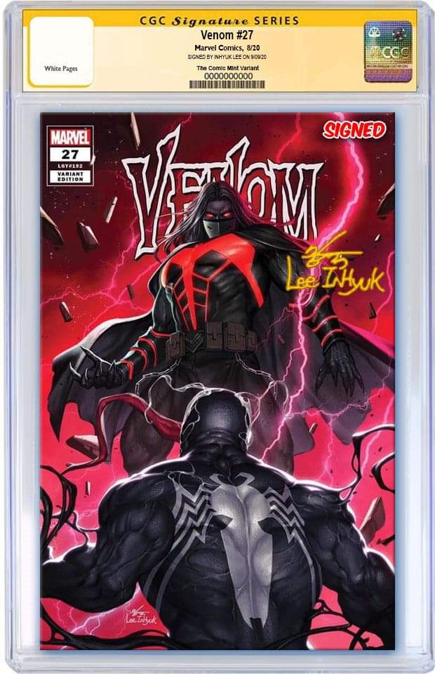 VENOM #27 INHYUK LEE CODEX TRADE DRESS LIMITED TO 3000 CGC SS