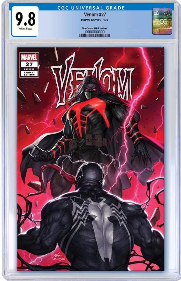 VENOM #27 INHYUK LEE CODEX TRADE DRESS LIMITED TO 3000 CGC 9.8
