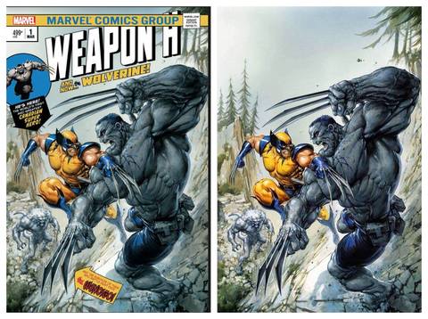 WEAPON H #1 CLAYTON CRAIN HULK 181 HOMAGE VIRGIN VARIANT SET LIMITED TO 1000