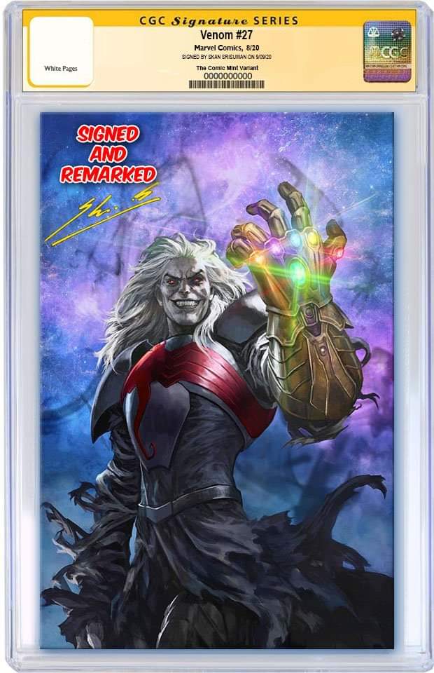 VENOM #27 SKAN SRISUWAN CLATYON CRAIN VENOM #7 HOMAGEVARIANT