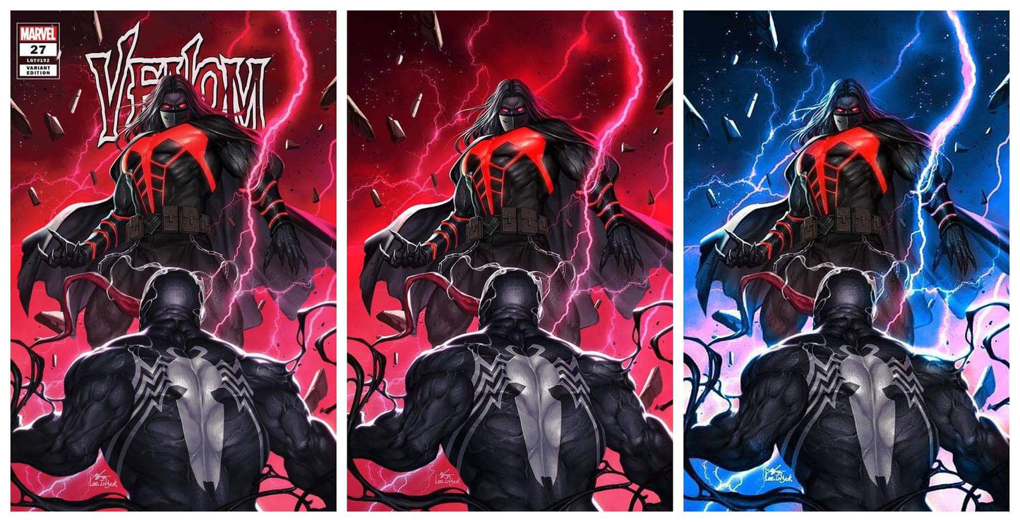 VENOM #27 INHYUK LEE CODEX TRADE/RED VIRGIN/BLUE VIRGIN SET LIMITED TO 1000 SETS
