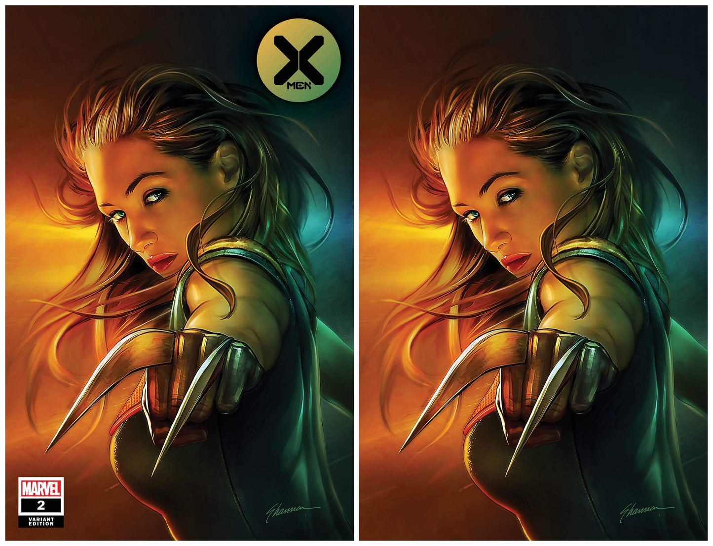 *X-MEN #2 SHANNON MAER X-23 TRADE/VIRGIN VARIANT SET LIMITED TO 600 SETS