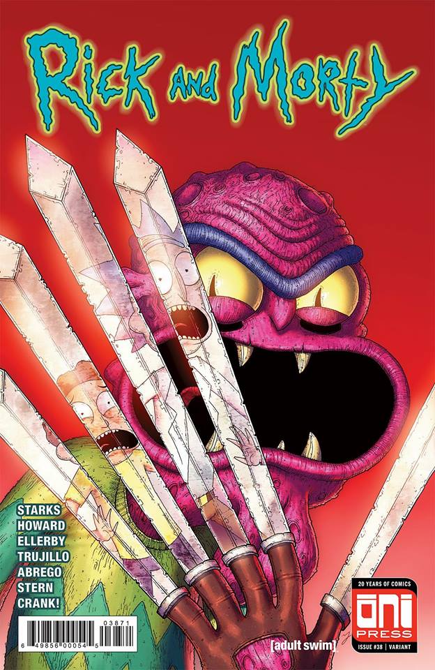 RICK & MORTY #38 MIKE VASQUEZ HULK 340 HOMAGE VARIANT LIMITED TO 1000 COPIES CGC 9.8 PREORDER