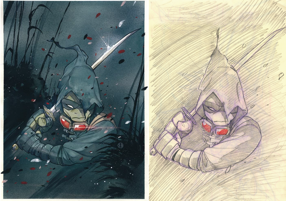 TMNT THE LAST RONIN #1 PEACH MOMOKO VIRGIN/SKETCH VARIANT SET LIMITED TO 250 SETS