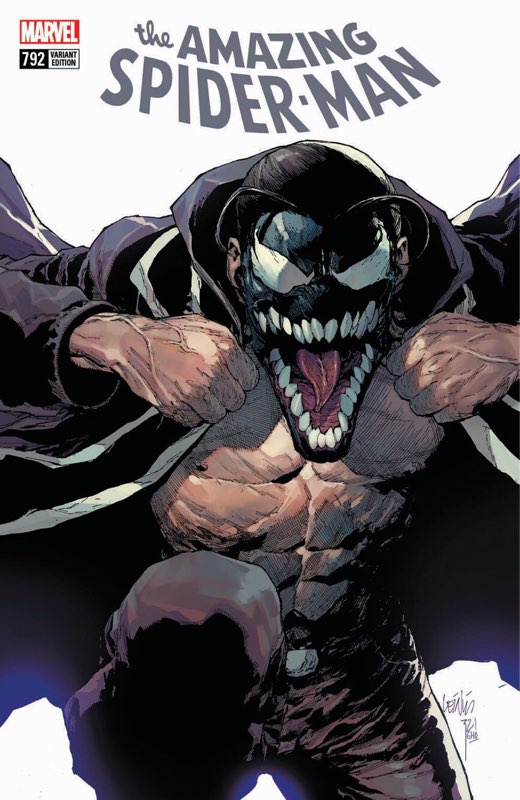 AMAZING SPIDER-MAN #792 LEINIL YU MANIAC VARIANT 1ST COVER APP OF NEW SYMBIOTE TRADE DRESS VARIANT LIMITED TO 3000 COPIES