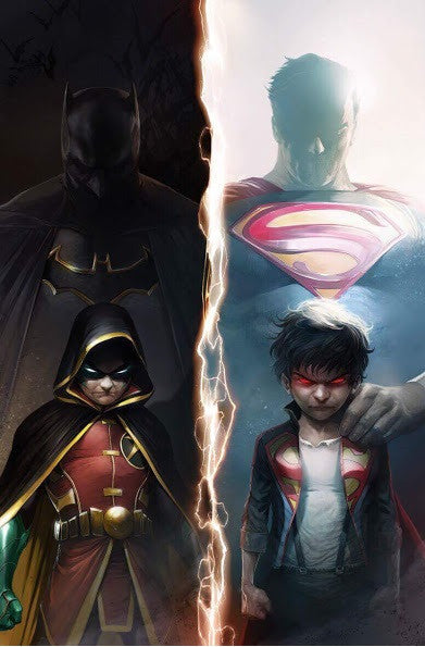 SUPER SONS #1 COLOUR FRANCESCO MATTINA VARIANT - Sad Lemon Comics