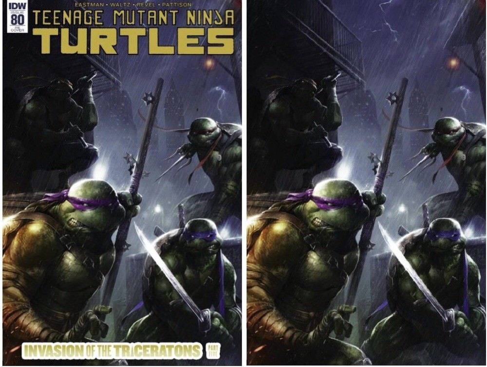 TMNT ONGOING #80 MATTINA VIRGIN SET LIMITED TO 500 SETS