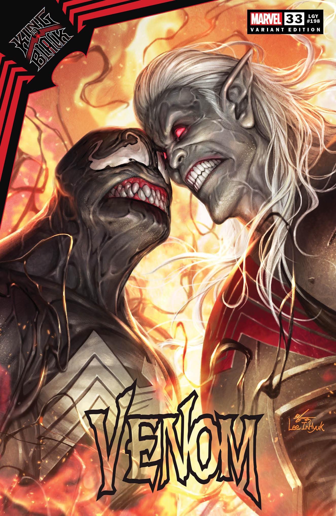 VENOM #33 INHYUK LEE ULTIMATE STAND-OFF TRADE DRESS VARIANT LIMITED TO 3000