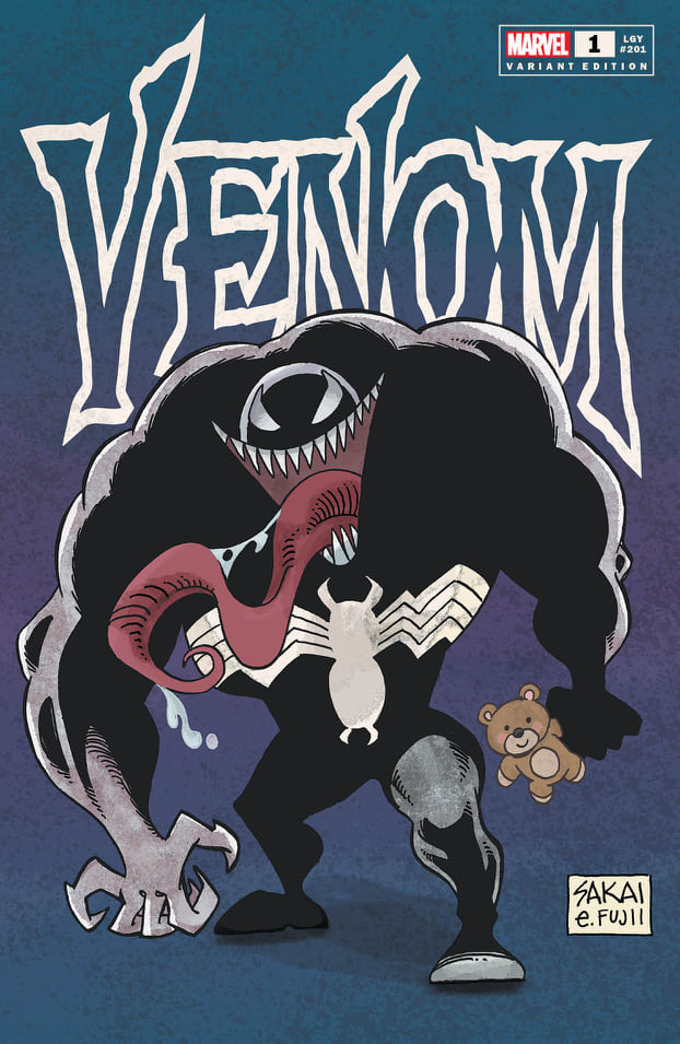 VENOM #1 STAN SAKAI TRADE DRESS VARIANT LIMITED TO 3000
