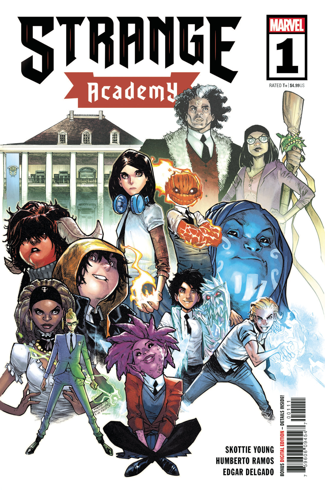 STRANGE ACADEMY #1 MEET THE 11 NEW  CHARACTERS