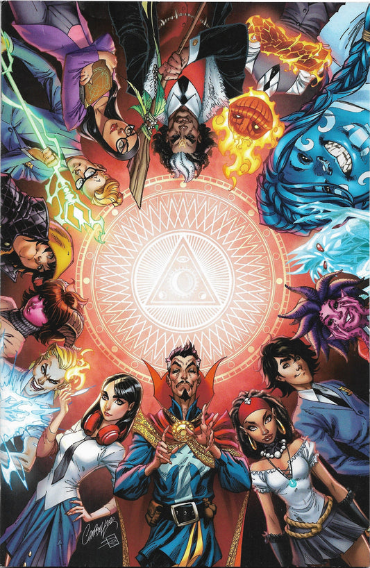 STRANGE ACADEMY #1 J SCOTT CAMPBELL VIRGIN VARIANT LIMITED TO 3000 VF