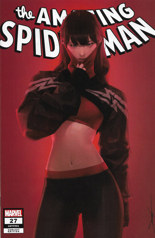 AMAZING SPIDER-MAN #27 JEEHYUNG LEE TRADE DRESS SILK VARIANT LIMITED TO 3000