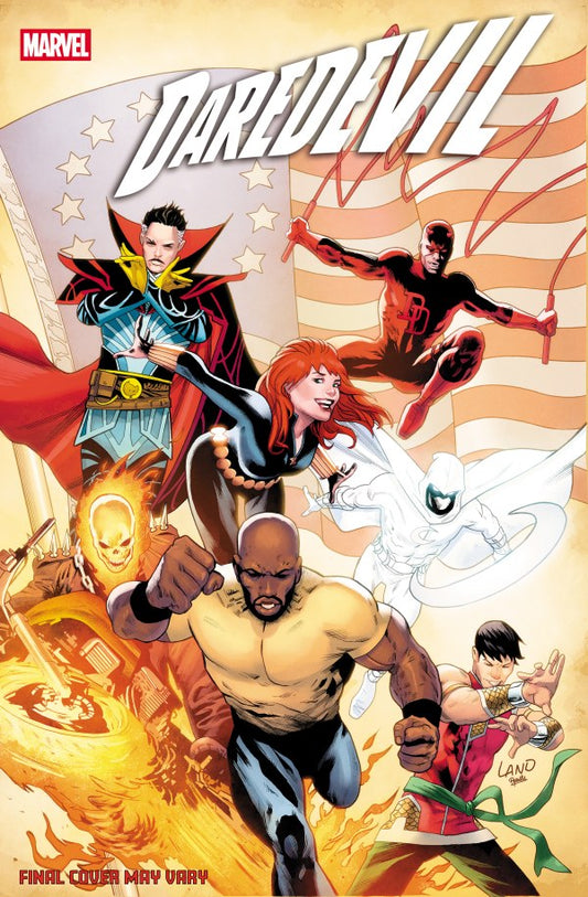25/03/2026 DAREDEVIL #1 CVR J GREG LAND 250TH HOMAGE VARIANT