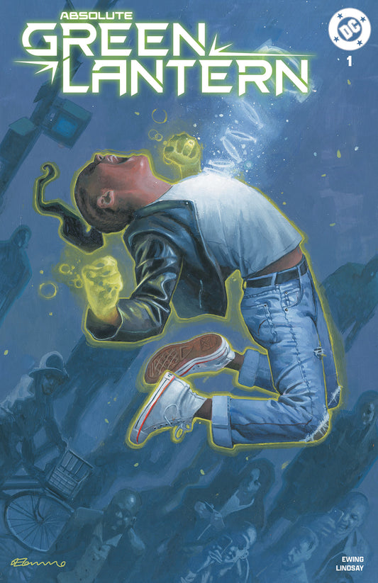 ABSOLUTE GREEN LANTERN #1 FABRIZIO DE TOMMASO UK EXCLUSIVE TRADE DRESS VARIANT LIMITED TO 1000 COPIES
