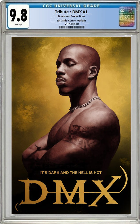 TRIBUTE : DMX #1 SKAN SRISUWAN VARIANT GOLD FOILVARIANT LIMITED TO 100 COPIES CGC 9.8 PREORDER