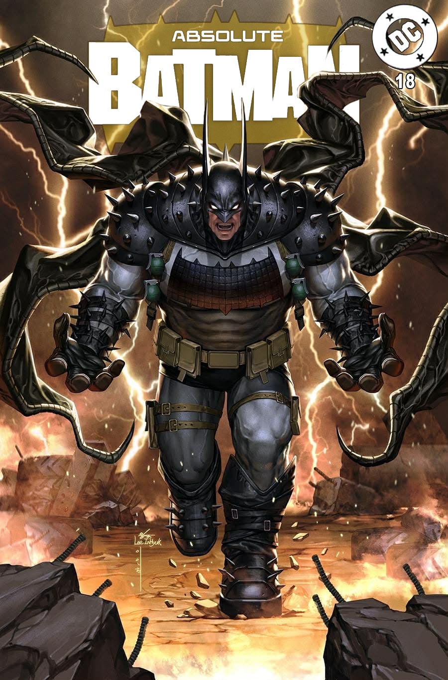 ABSOLUTE BATMAN #18 INHYUK LEE VARIANT LIMITED TO 800 COPIES