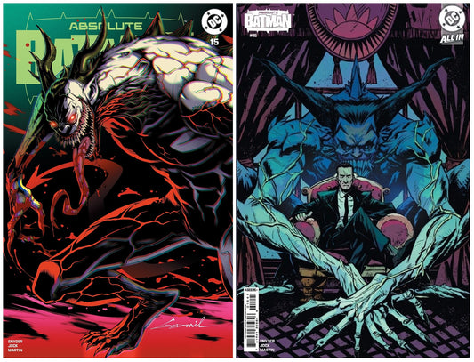 ABSOLUTE BATMAN #15 GODTAIL VARIANT LIMITED TO 800 COPIES + 1:25 VARIANT