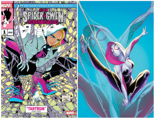 ALL-NEW SPIDER-GWEN: THE GHOST-SPIDER #1  GODTAIL HOMAGE VARIANT LIMITED TO 1000 COPIES + 1:100 VARIANT