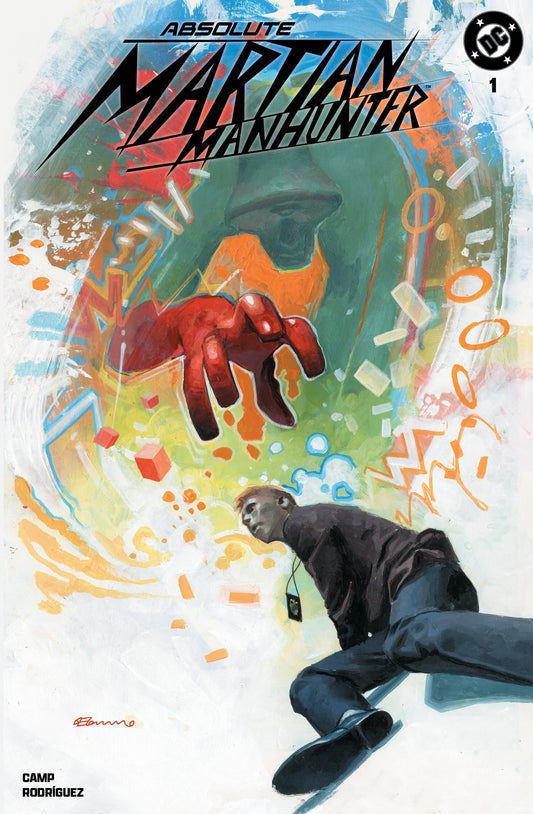 ABSOLUTE MARTIAN MANHUNTER #1 FABRIZIO DE TOMMASO UK EXCLUSIVE TRADE DRESS VARIANT LIMITED TO 1000 COPIES
