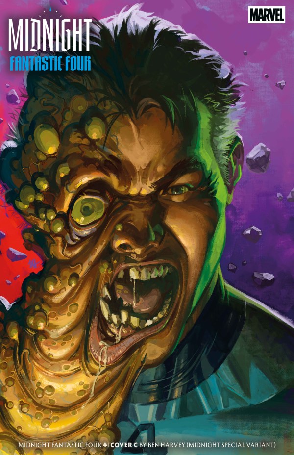 07/10/2026 MIDNIGHT FANTASTIC FOUR #1 BEN HARVEY VARIANT