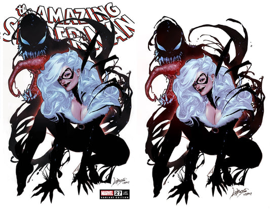 AMAZING SPIDER-MAN #27 PABLO VILLALOBOS TRADE/VIRGIN VARIANT SET LIMITED TO 600 SETS WITH NUMBERED COA