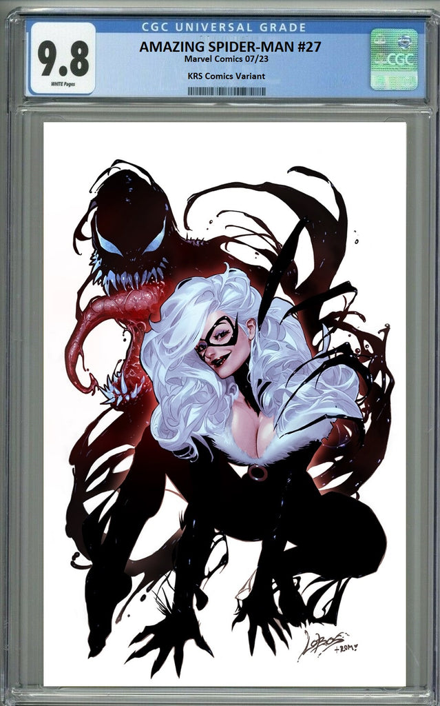 AMAZING SPIDER-MAN #27 PABLO VILLALOBOS VIRGIN VARIANT LIMITED TO 600 COPIES WITH NUMBERED COA CGC 9.8 PREORDER