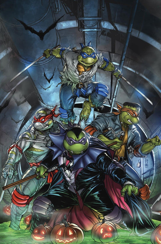 NYCC 2023 TMNT SATURDAY MORNING ADV HALLOWEEN SPECIAL #1 RAYMOND GAY VIRGIN VARIANT LIMITED TO 1000 COPIES