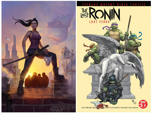 TMNT LAST RONIN LOST YEARS #5 AARON BARTLING VARIANT LIMITED TO 777 COPIES WITH NUMBERED COA + 1:25 FRANK CHO VARIANT
