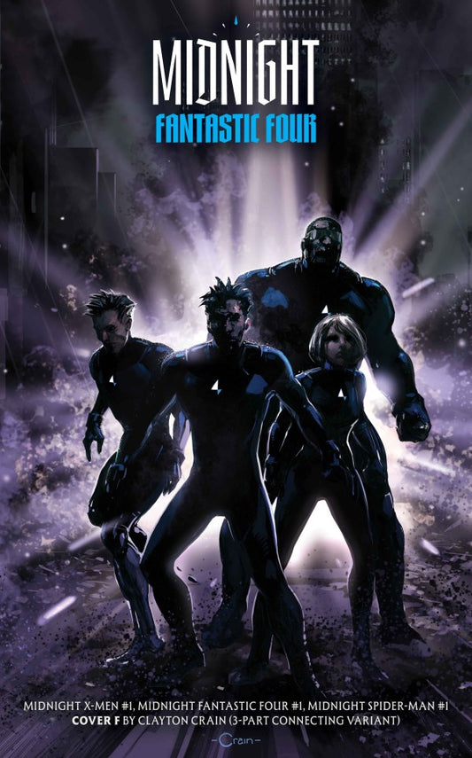 07/10/2026 MIDNIGHT FANTASTIC FOUR #1 CVR B CLAYTON CRAIN 3-PART CONNECTING VARIANT