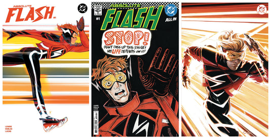 ABSOLUTE FLASH #1 OTTO SCHMIDT VARIANT LIMITED TO 800 COPIES + 1:25 & 1:50 VARIANTS