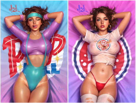 POP KILL #4 WILL JACK SPORTY POP/SEXT POP VIRGIN VARIANT SET LIMITED TO 1000 SETS SIGNED WITH COA