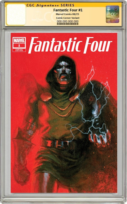 FANTASTIC FOUR #1 GABRIELE DELLOTTO VARIANT LIMITED TO 1000 COPIES WITH NUMBERED COA CGC SS PREORDER