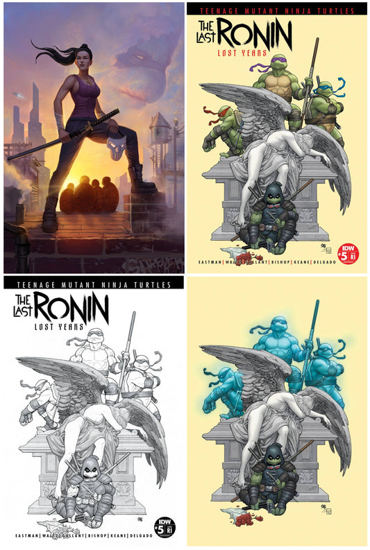 TMNT LAST RONIN LOST YEARS #5 AARON BARTLING VARIANT LIMITED TO 777 COPIES WITH NUMBERED COA + 1:25, 1:50 & 1:100 FRANK CHO VARAINTS