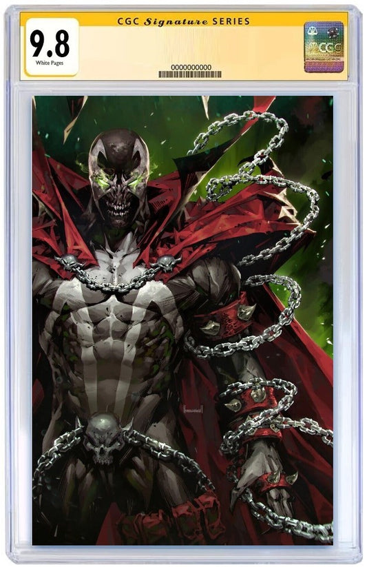 SPAWN #303 KAEL NGU LA MOLE FOIL VARIANT LIMITED TO 450 COPIES CGC SS 9.8 SIGNED BY KAEL NGU