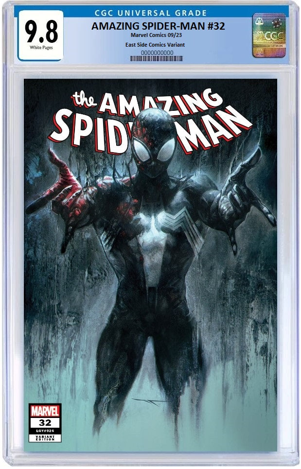 AMAZING SPIDER-MAN #32 IVAN TAO VARIANT LIMITED TO 500 COPIES WITH NUMBERED COA CGC 9.8 PREORDER