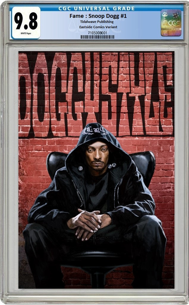 FAME : SNOOP DOGG #1 SKAN SRISUWAN 'DOGGY STYLE' HOMAGE VARIANT LIMITED TO 250 COPIES CGC 9.8 PREORDER