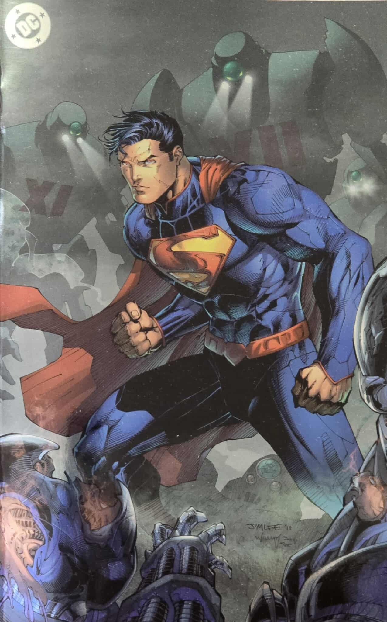 ACTION COMICS (NEW 52) #1 1:25 JIM LEE SDCC 2025 FOIL VIRGIN VARIANT LIMITED TO 500 COPIES