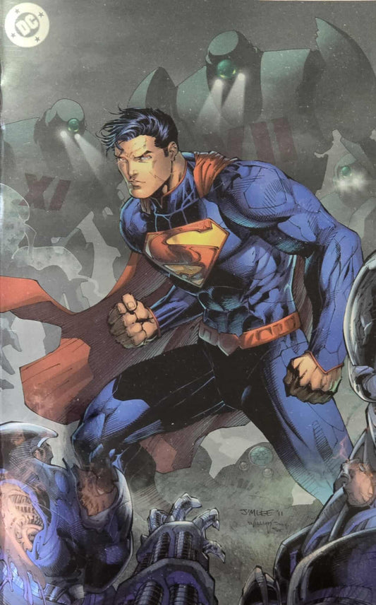 ACTION COMICS (NEW 52) #1 1:25 JIM LEE SDCC 2025 FOIL VIRGIN VARIANT LIMITED TO 500 COPIES