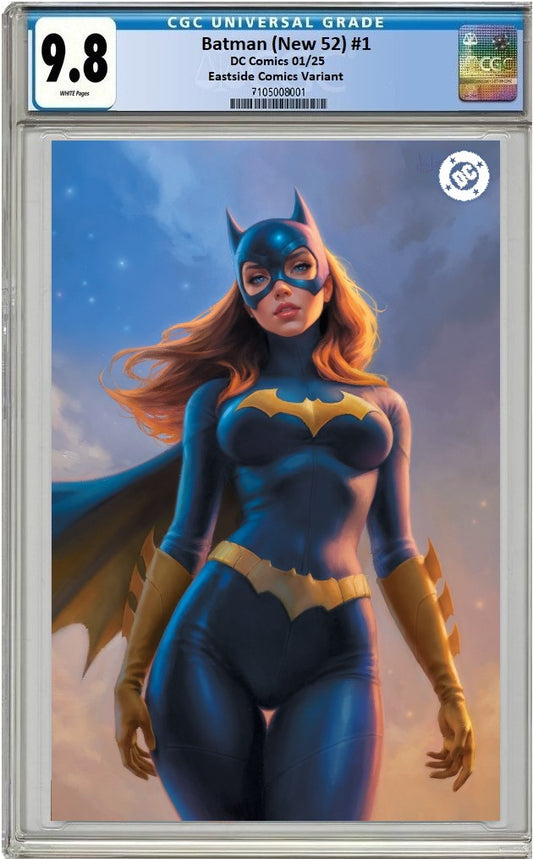 BATMAN (NEW 52) #1 WILL JACK FULL BODY VIRGIN VARIANT LIMITED TO 800 COPIES CGC 9.8 PREORDER