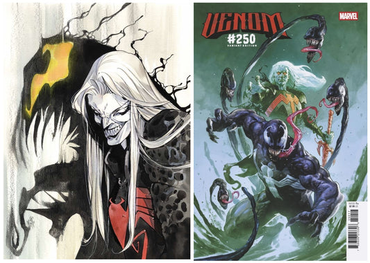 VENOM #250 PEACH MOMOKO NYCC 2025 VIRGIN VARIANT LIMITED TO 1000 COPIES + 1:25 VARIANT