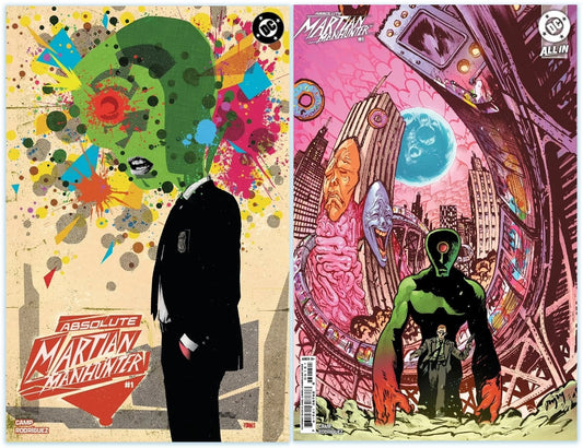 ABSOLUTE MARTIAN MANHUNTER #1 JORGE FORNES VARIANT LIMITED TO 800 COPIES + 1:50 VARIANT