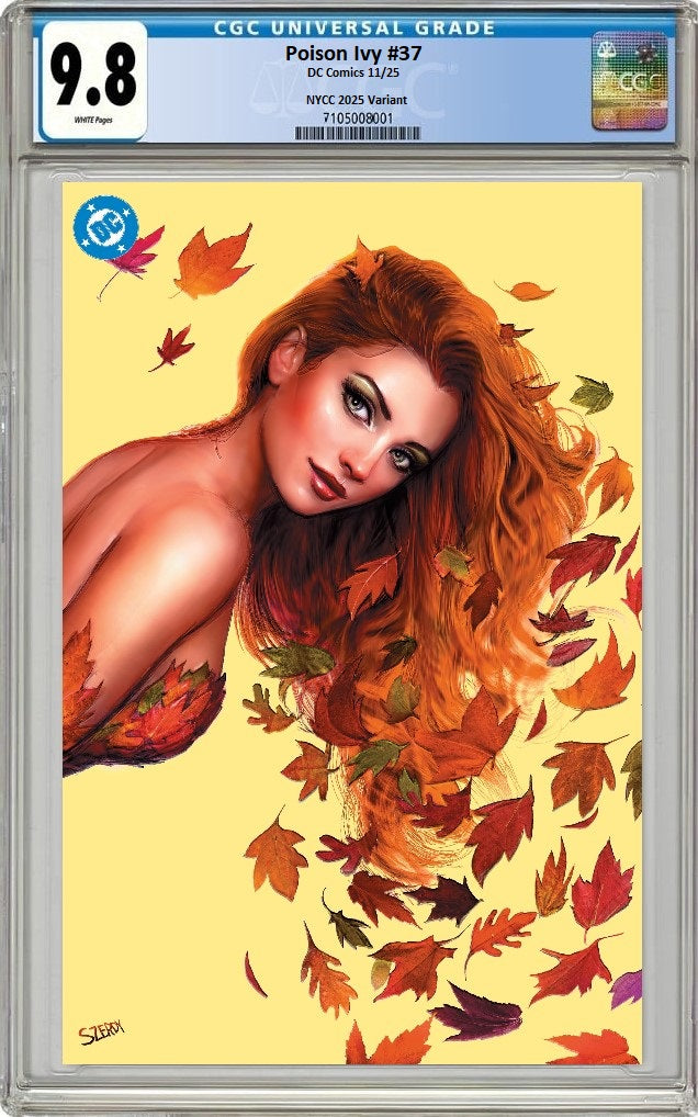 POISON IVY #37 NATHAN SZERDY NYCC 2025 VIRGIN GOLD SPOT FOIL VARIANT LIMITED TO 1000 COPIES CGC 9.8 PREORDER