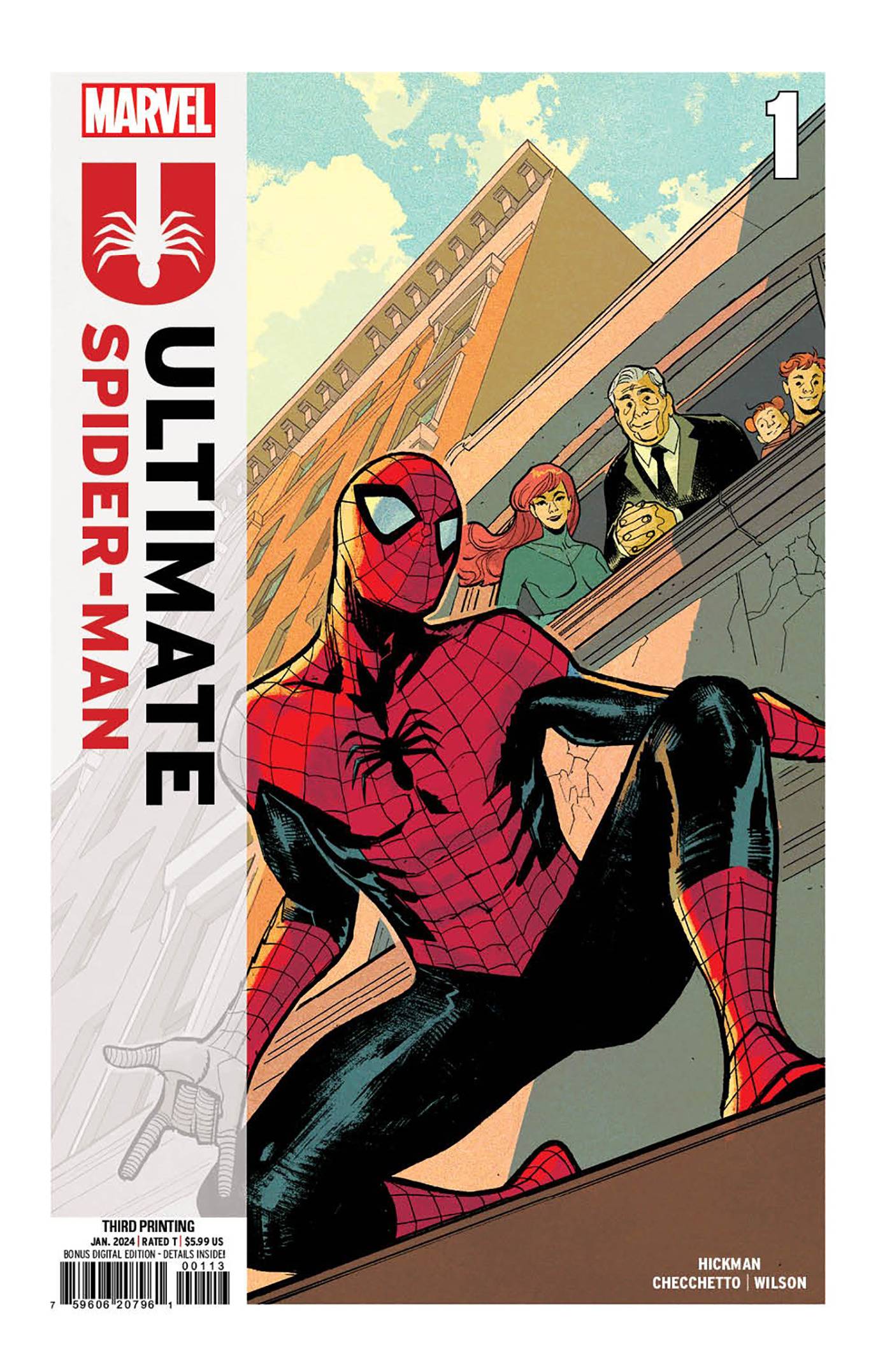 06/03/2024 ULTIMATE SPIDER-MAN #1 3RD PRINT SARA PICHELLI VARIANT